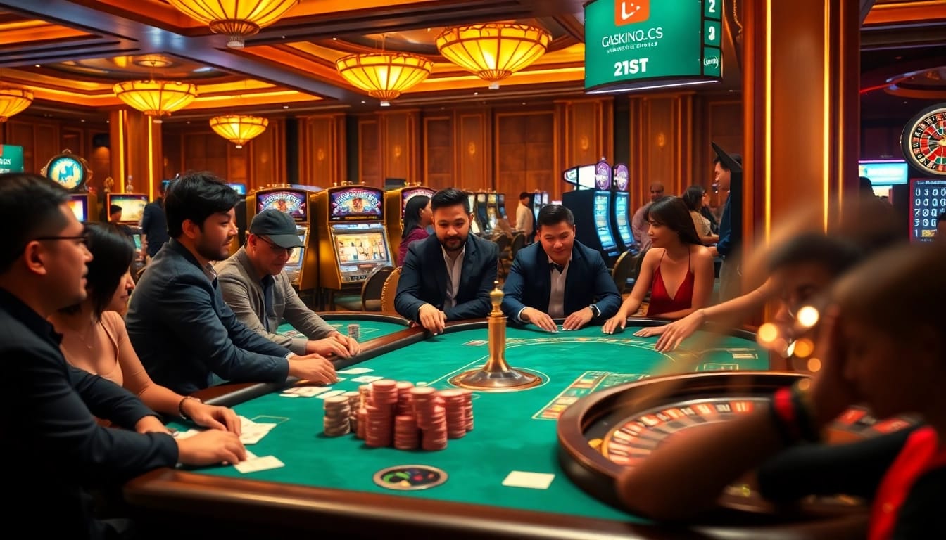 Experience thrilling gameplay at https://luongsontv5.com/ with Vegas-style casino action featuring poker tables and vibrant slots.