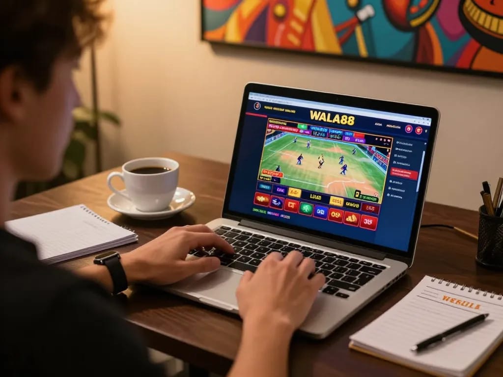 Engaging user experience at WALA88 online casino showcasing live cockfighting betting.