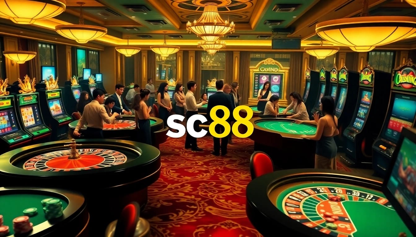 Experience excitement at SC88 with engaging online casino games and inviting atmosphere.