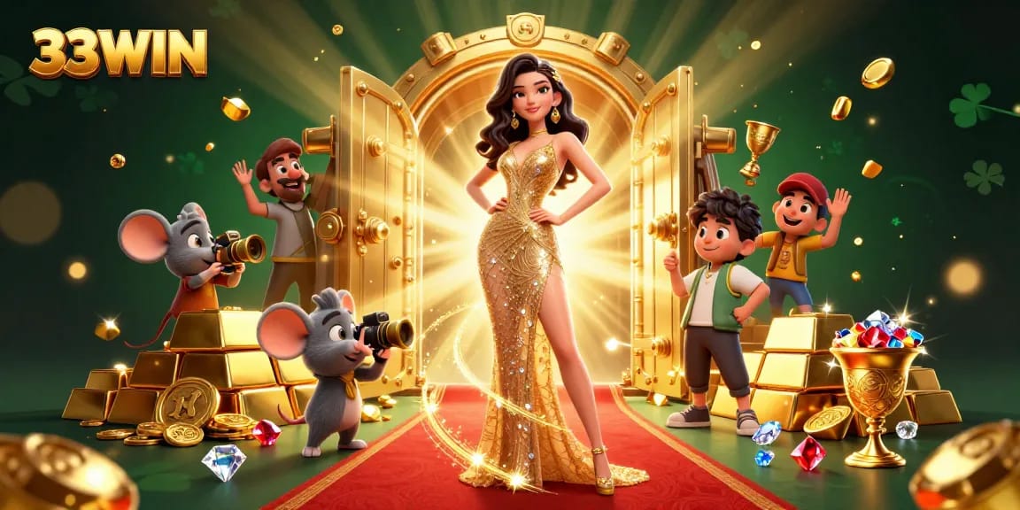 Play exciting casino games with 33WIN and win big with our vibrant atmosphere and stunning visuals.