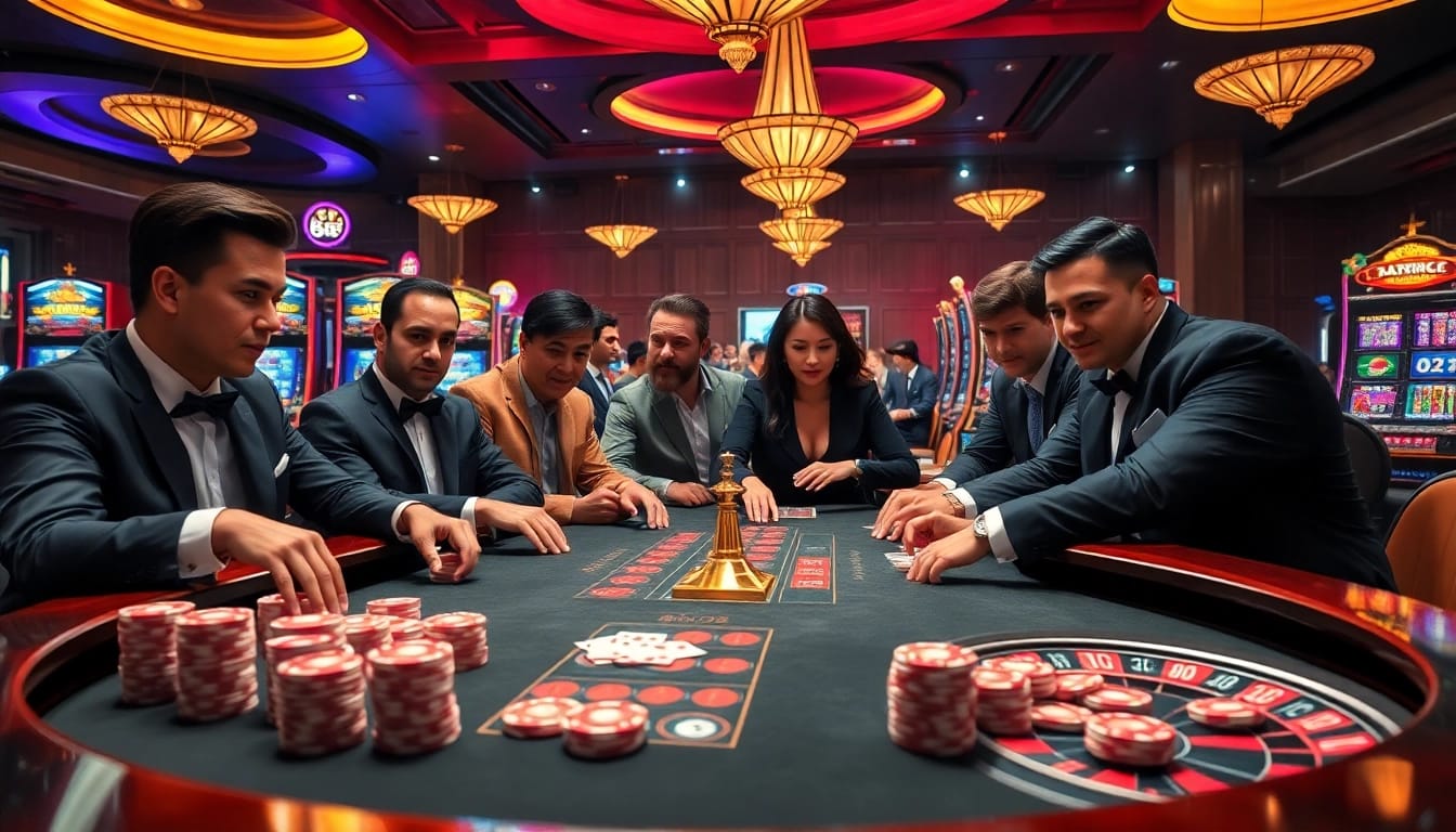Experience the thrill of winning at https://twin68.world/ with vibrant casino games and professional gamblers.