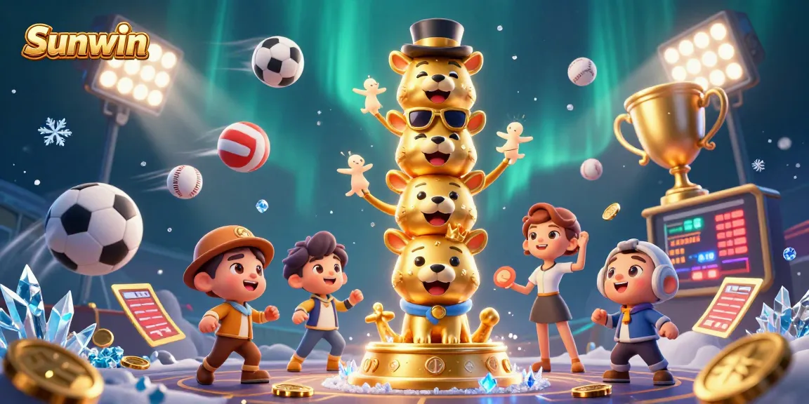 Experience thrilling gaming at Sunwin's vibrant online casino with dynamic sports elements.