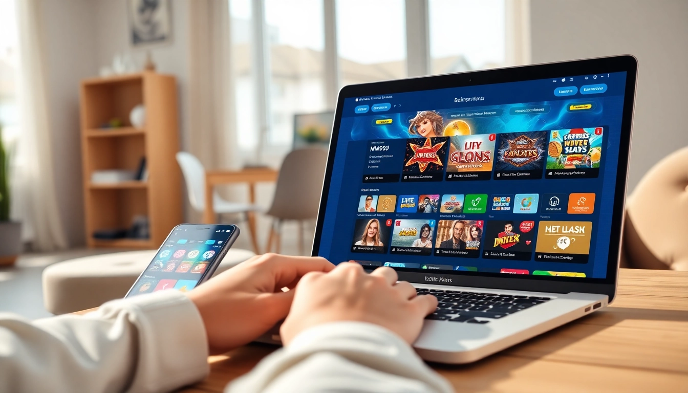 MM99 online gambling platform with a friendly user interface displayed on devices.