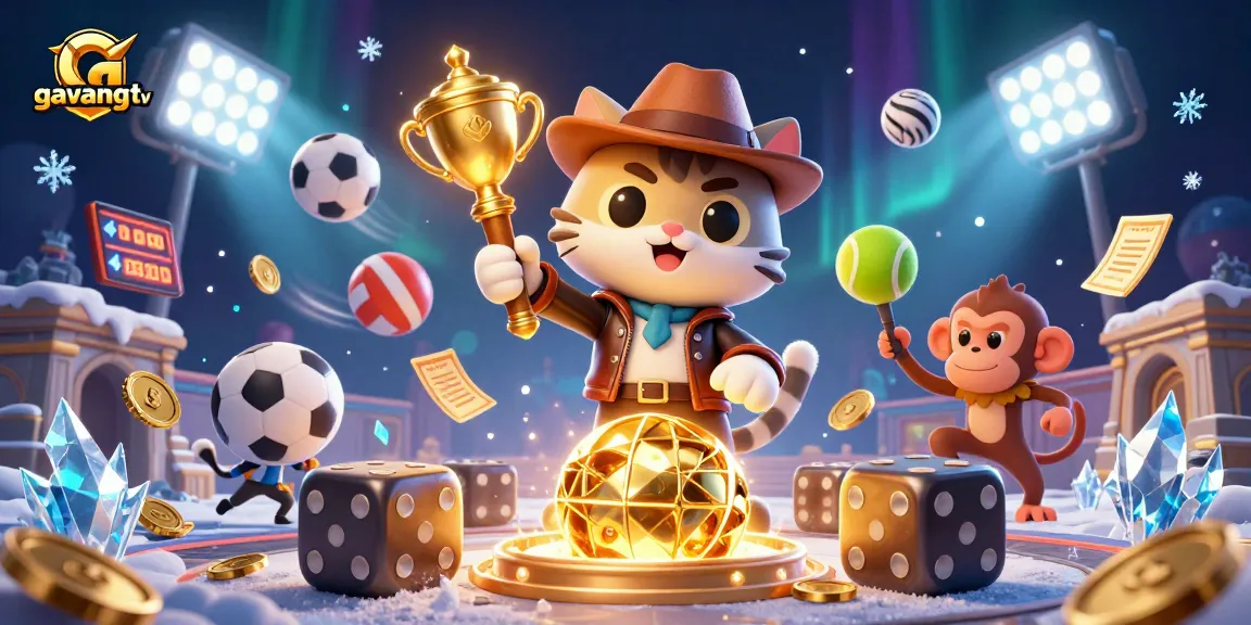 Engage with gavangtv as the cat archaeologist uncovers a golden casino artifact amid gambling elements.