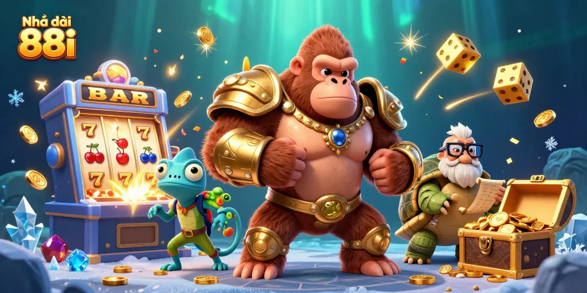 Spin the reels with Nhà cái 88i's spectacular casino scenes featuring a jackpot explosion!