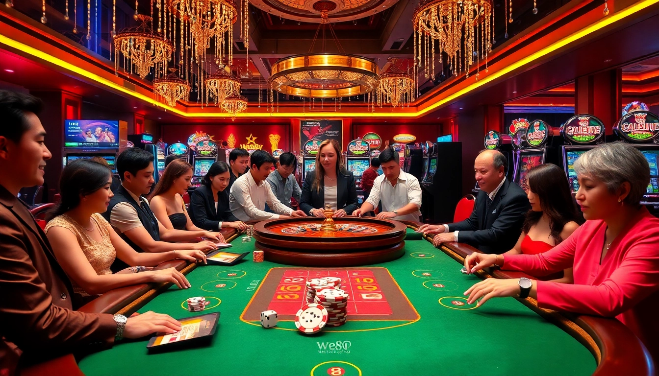 Experience excitement at the gaming table featuring https://we88top.io/ and vibrant casino action.