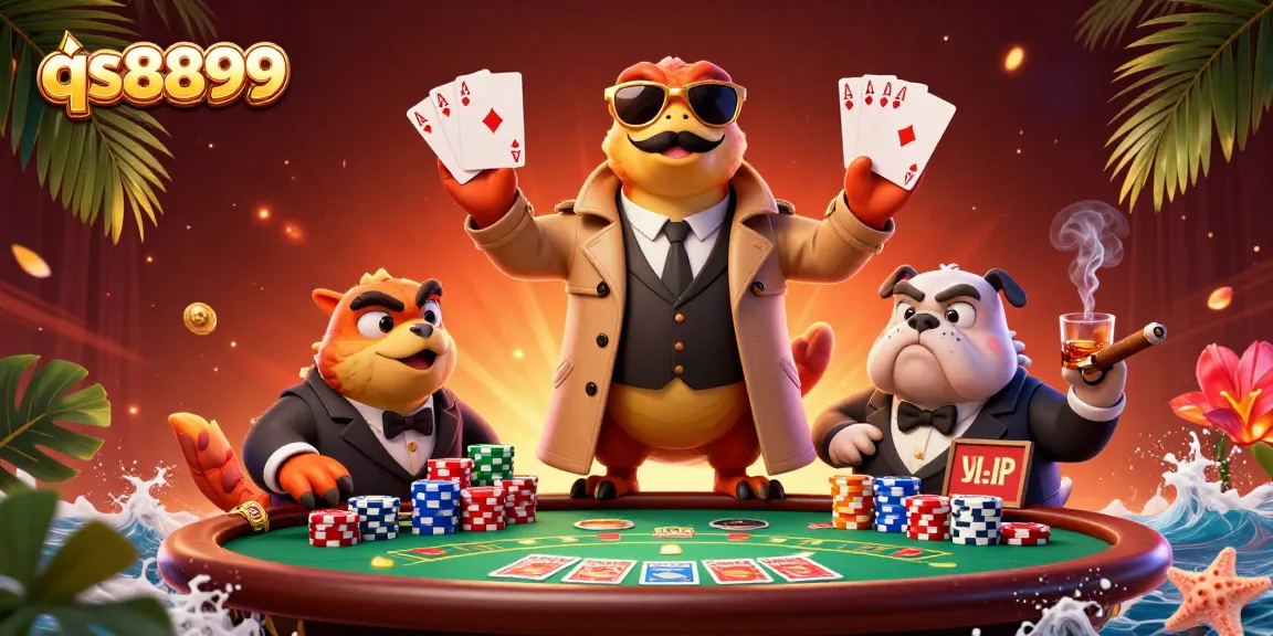 Experience the thrilling qs8899 this dynamic 3D scene of raptors at a casino.