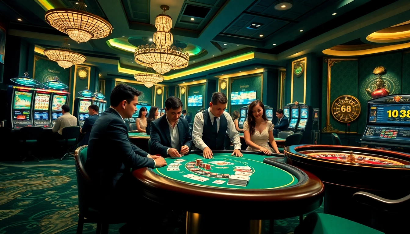 Experience high-stakes excitement at Nhà Cái 68VIP casino with vibrant games and thrilling action.