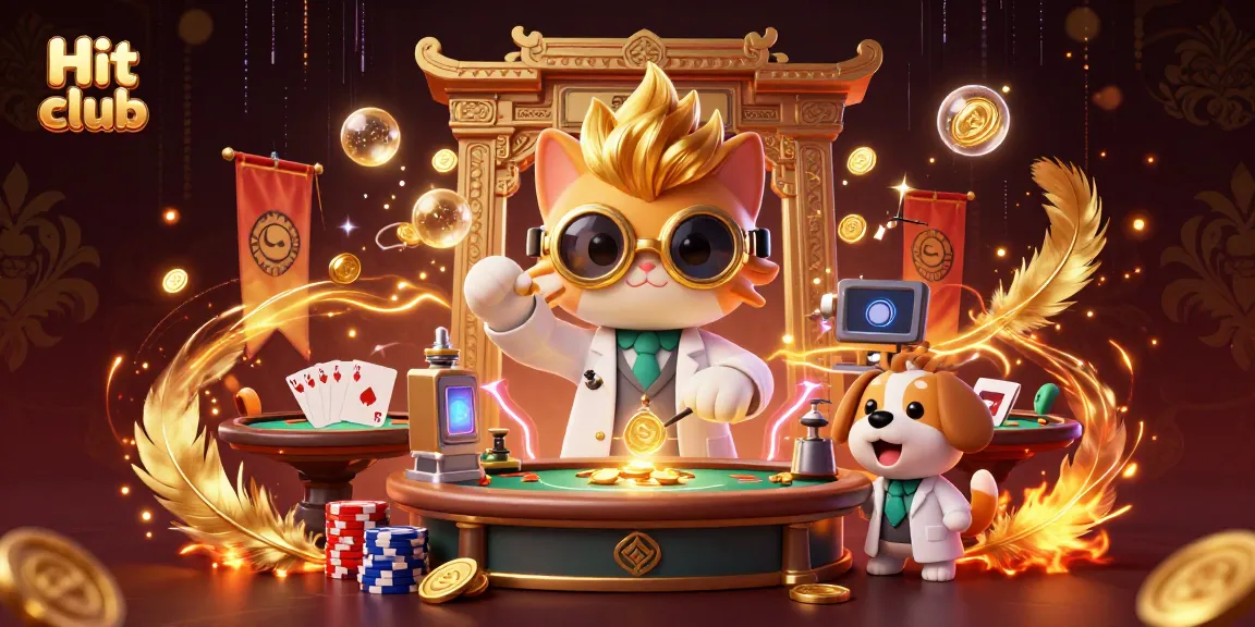 Engage in betting excitement at Hit club with a vibrant, dynamic casino scene.