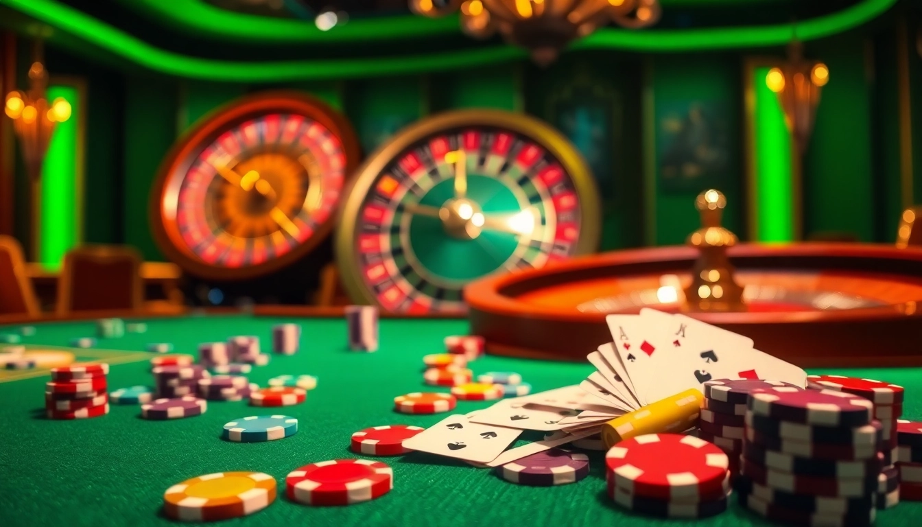MM88 players engaging at a luxurious poker table while enjoying online gambling excitement.