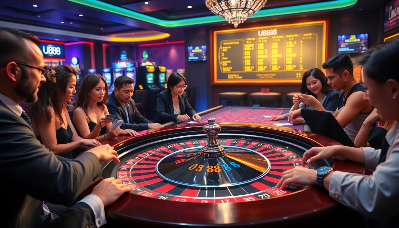 Experience thrilling moments at U888 with vibrant roulette and engaging casino gameplay.