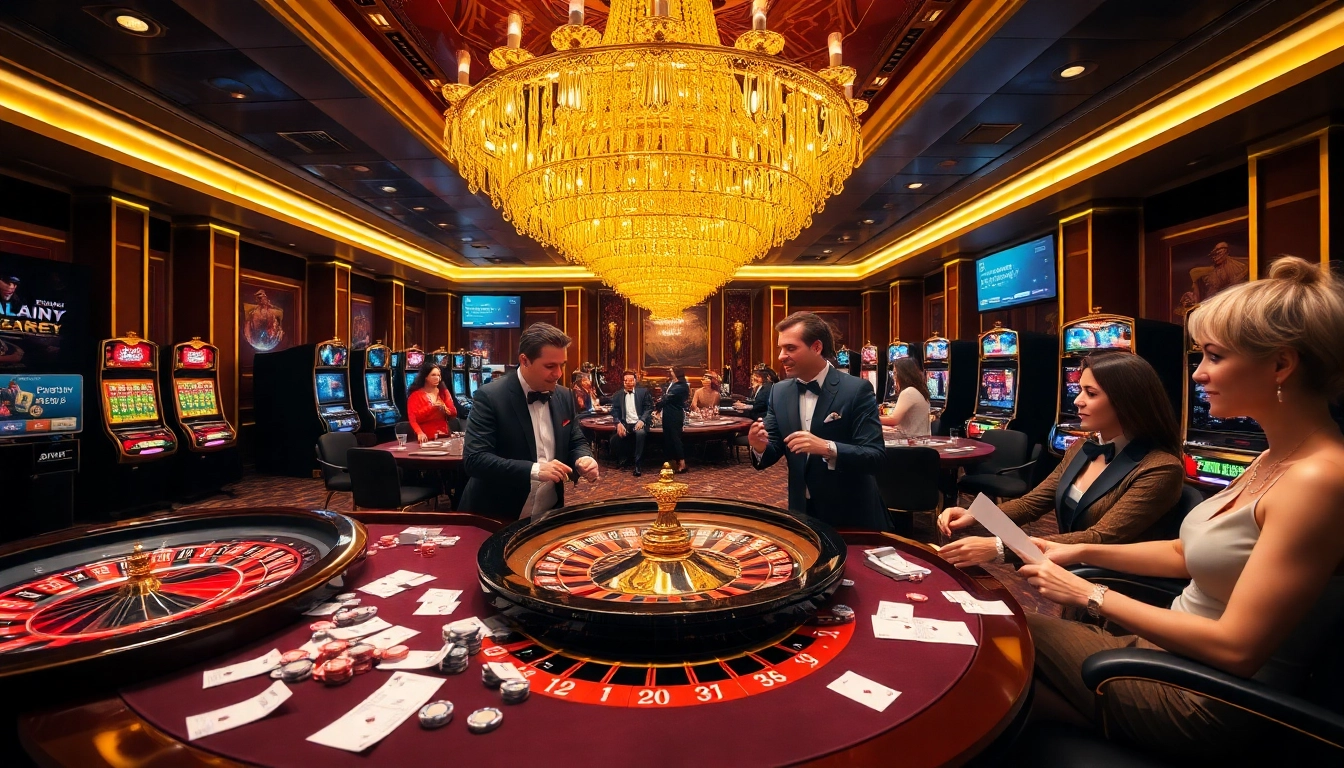 Sunwin elevates your gaming experience at a vibrant casino table with players enjoying roulette.