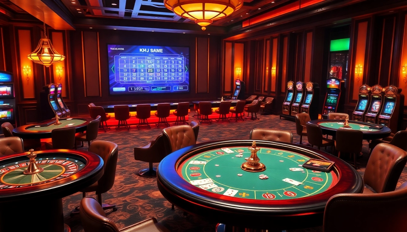 Experience high-stakes gameplay at https://kjc.us.com/ with sophisticated casino environments and player strategies.