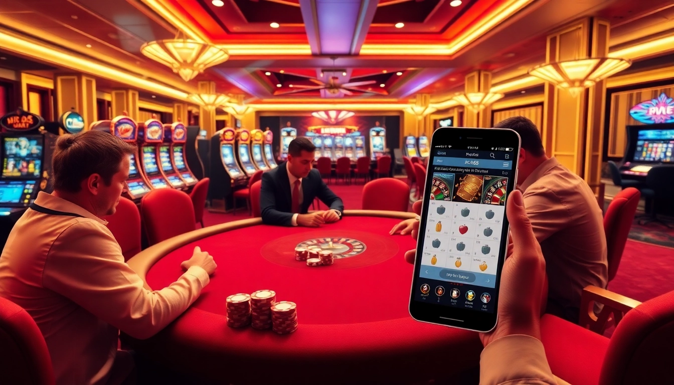 Exciting casino gameplay at https://xx88.host featuring a luxurious poker table and digital gaming interface.