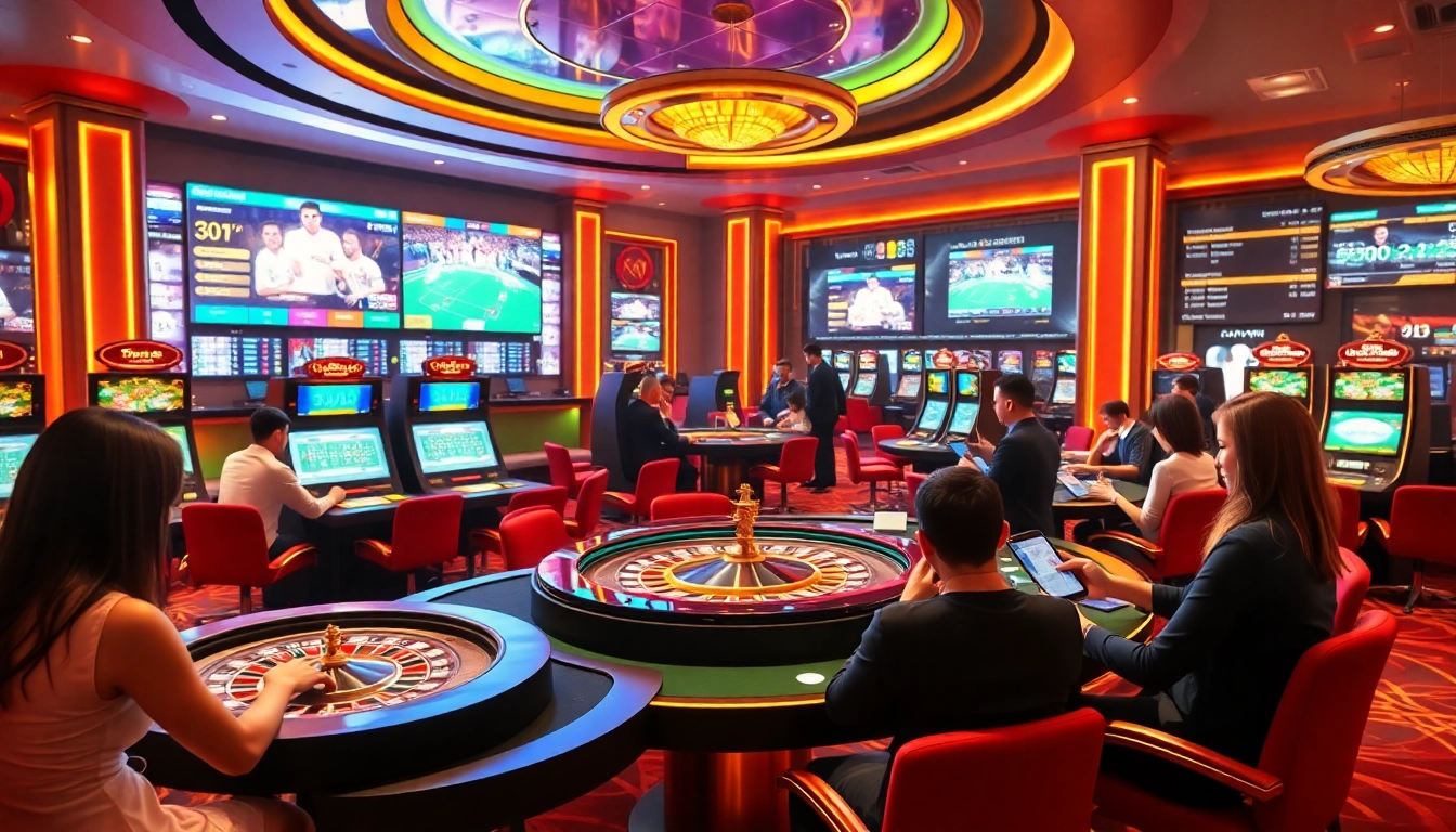 Explore เว็บ soibet's dynamic online casino experience with real players enjoying roulette and slot games.