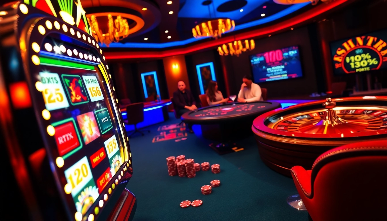 Experience the thrill with vibrant slot gacor machines in an exciting casino atmosphere.
