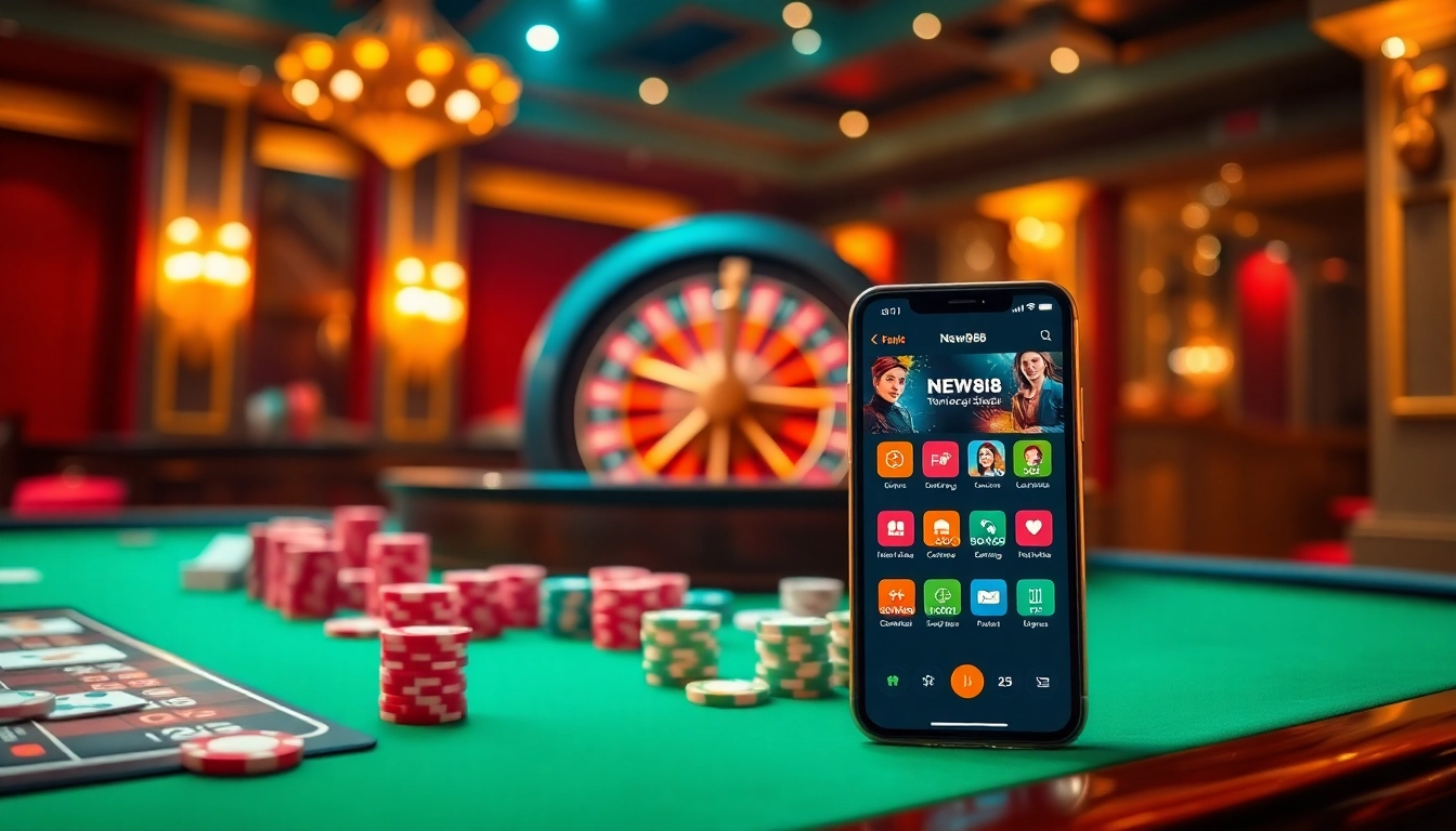 Experience the excitement of gambling at NEW88 with vibrant tables and user-friendly app.