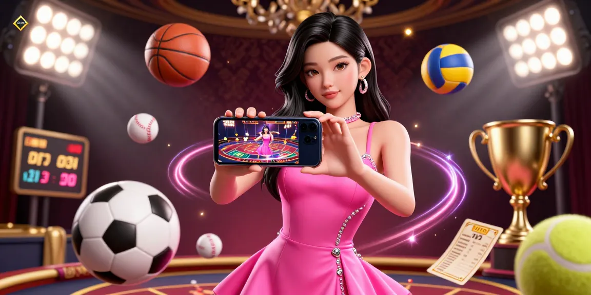 Immerse in the excitement of Hit club with dynamic sports betting elements and a glamorous live dealer aesthetic.