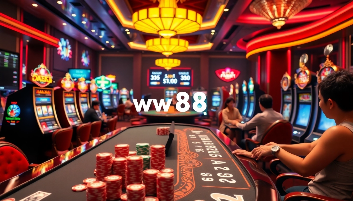 Experience the thrill of ww88 with vibrant casino games and exciting betting action.