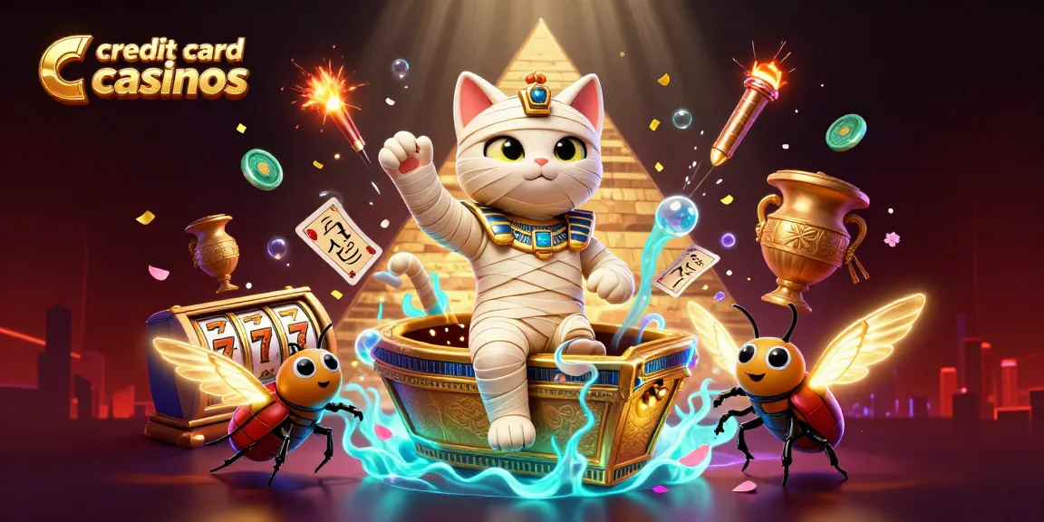 Experience thrilling gameplay at credit card casinos with exciting characters and dynamic elements.