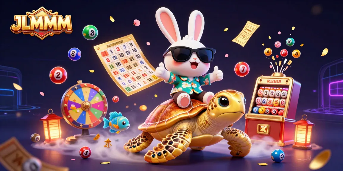 Engage with exciting JLMMM lottery games through vibrant characters and dynamic elements.