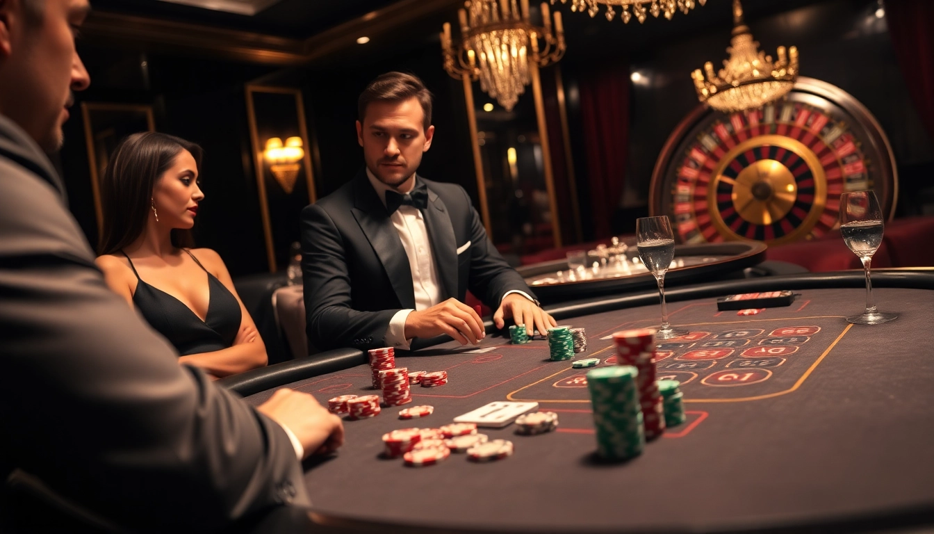 Experience thrilling gambling action at https://okfun.guru/ with luxurious poker games and vibrant casino atmosphere.