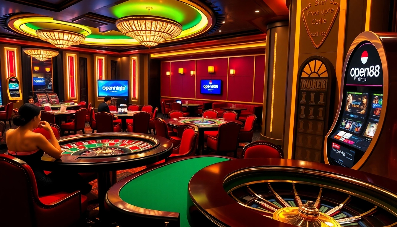 Experience online gaming excitement at open88.ninja with vibrant casino tables and engaging players.