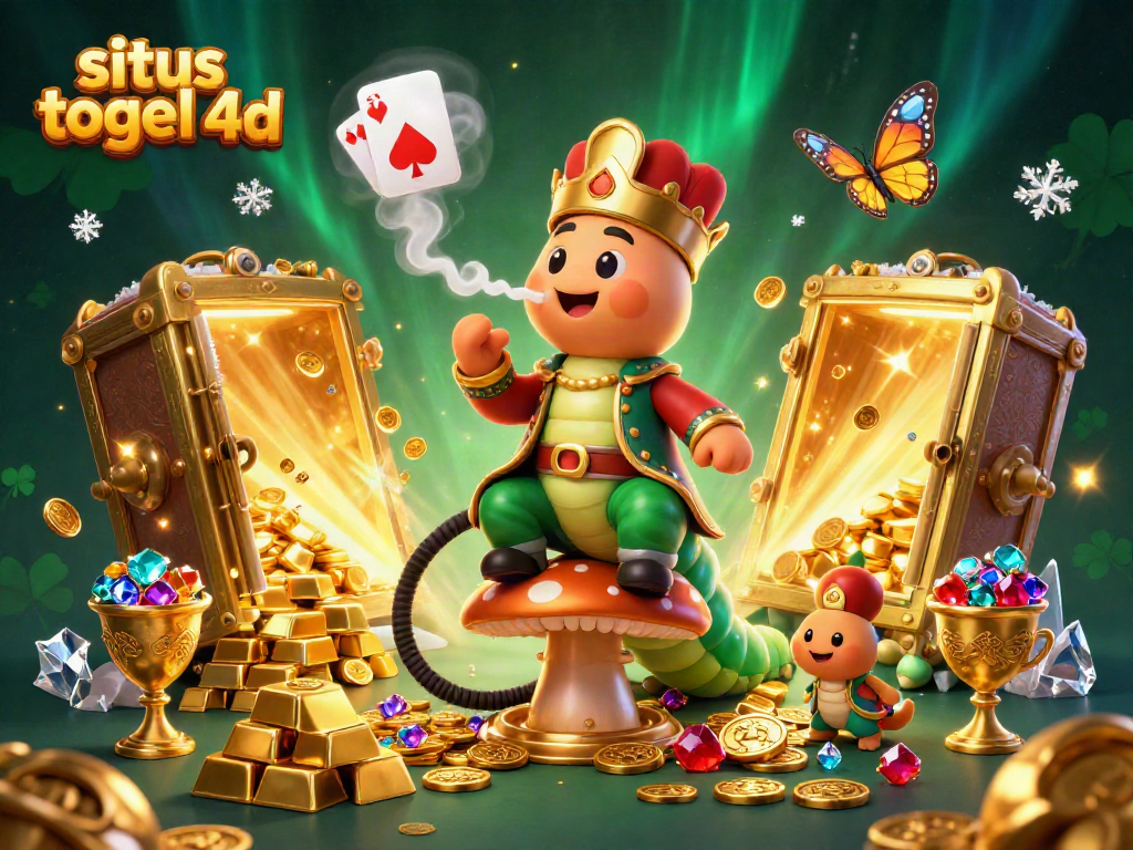 Engage in situs togel 4d with our vibrant 3D cartoon adventure featuring luck and treasures.