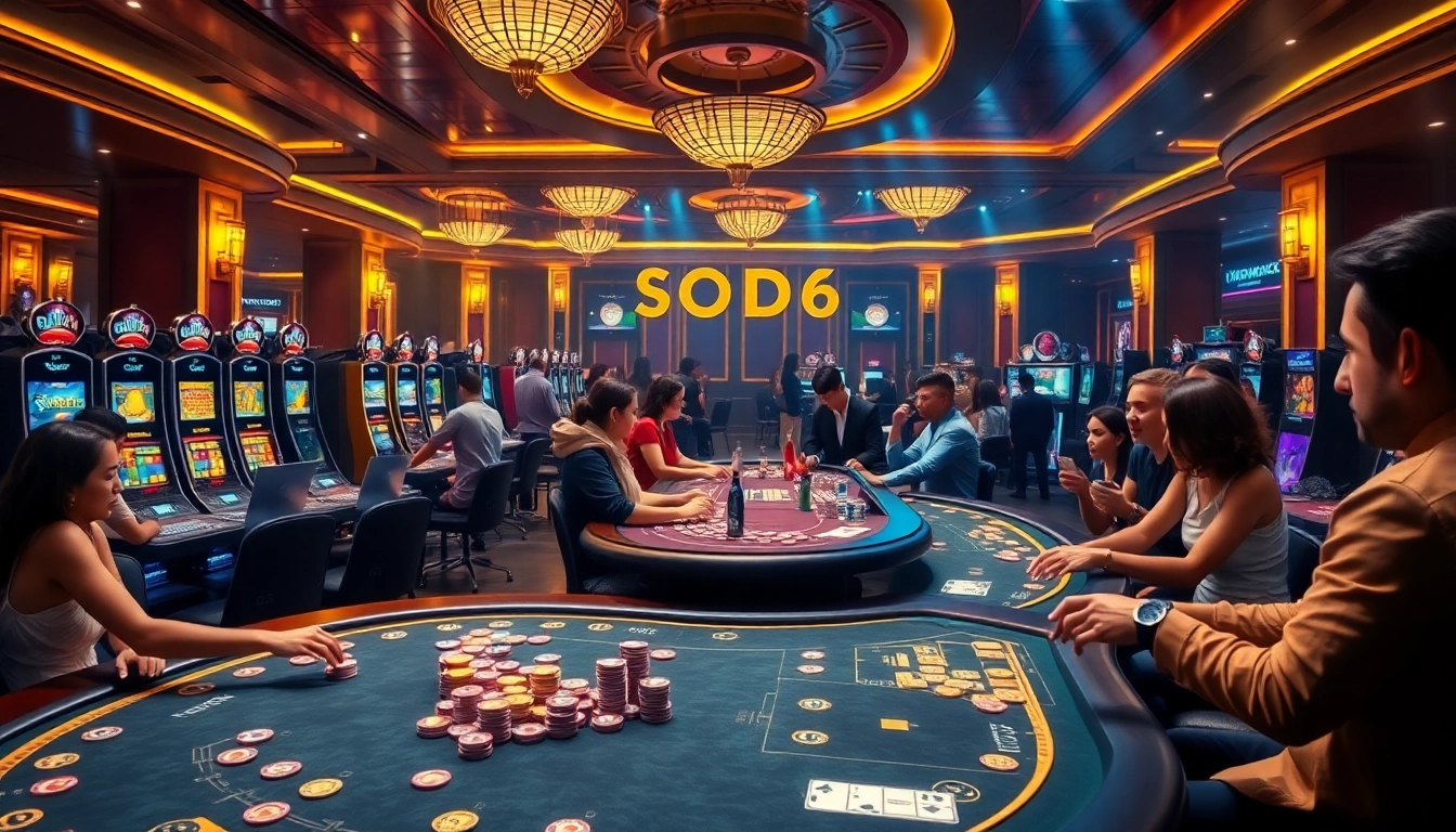 SODO66 casino players enjoy high-stakes action at professional gaming tables