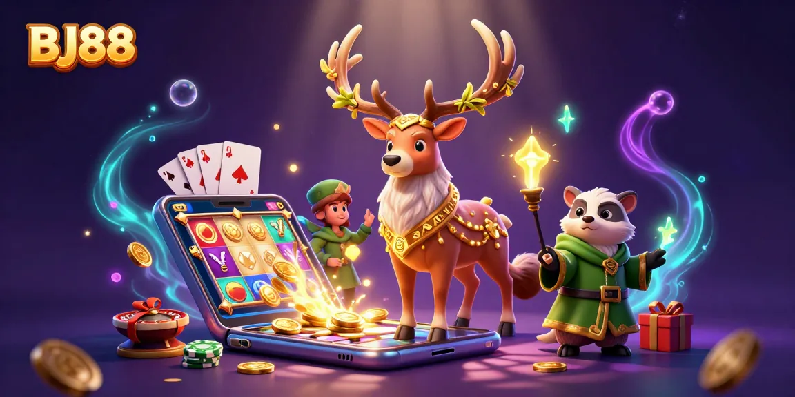 Engage with the thrilling world of BJ88's online betting and gaming experience.