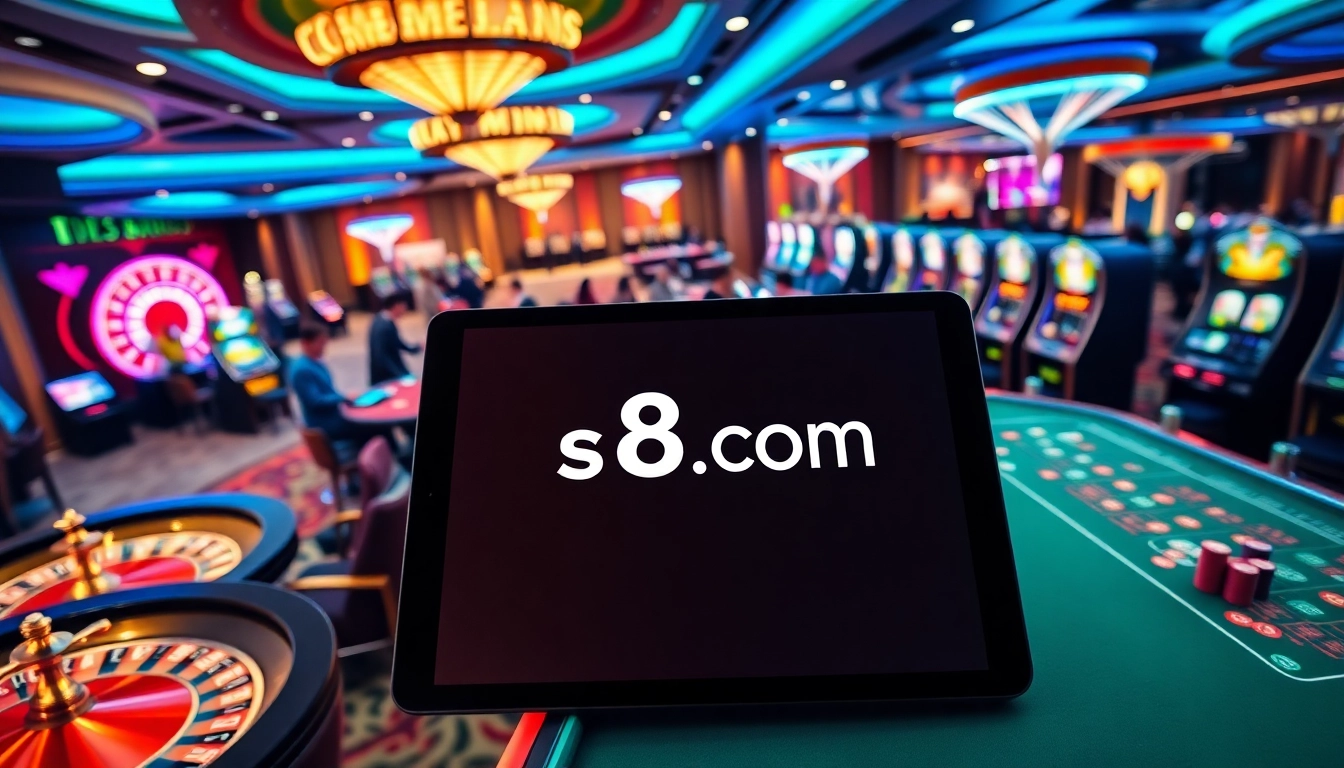 Experience thrilling gaming action at s8 com with our vibrant casino atmosphere.
