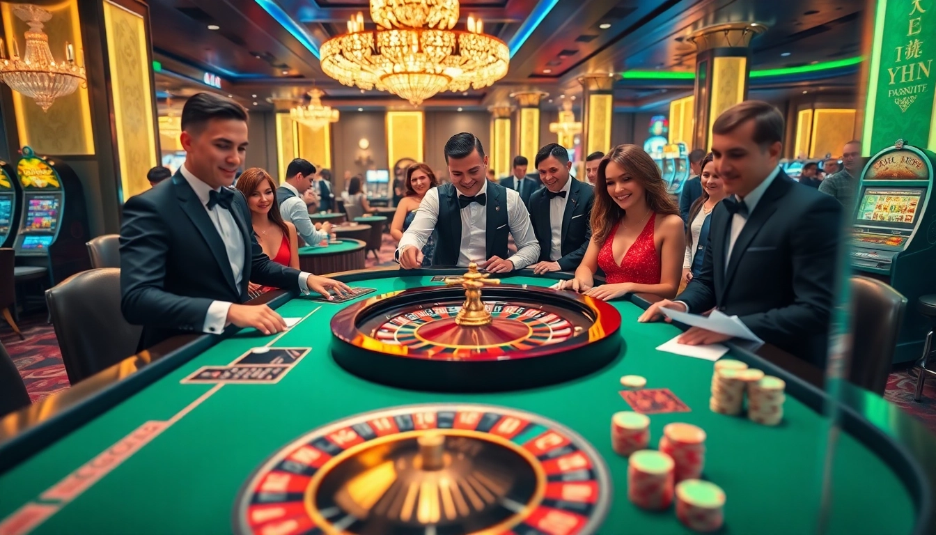 Experience high-stakes gaming at nhà cái 13win with exciting casino games and vibrant atmosphere.