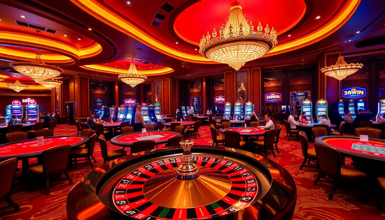 Experience the thrill of gambling at 58WIN's vibrant casino with exciting games and luxurious atmosphere.