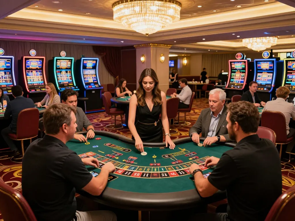Players celebrating wins at TG88 casino, engaging in thrilling roulette and blackjack games