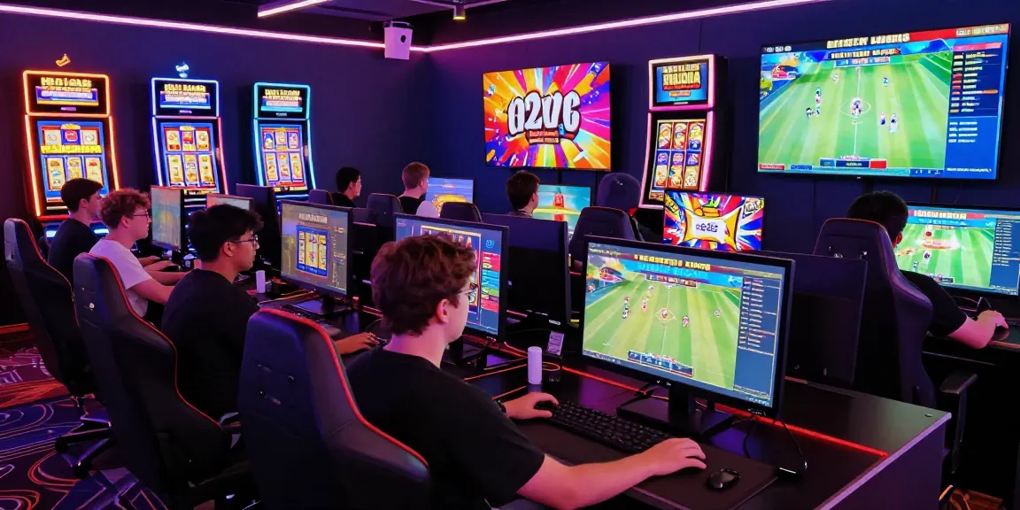 Hello88 online gaming platform showcasing players engaged in various games in a vibrant digital casino atmosphere.