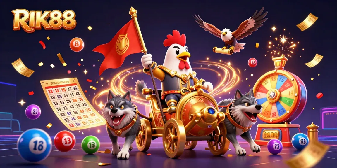 Experience thrilling wins at RIK88 with vibrant lottery games and exciting casino elements.