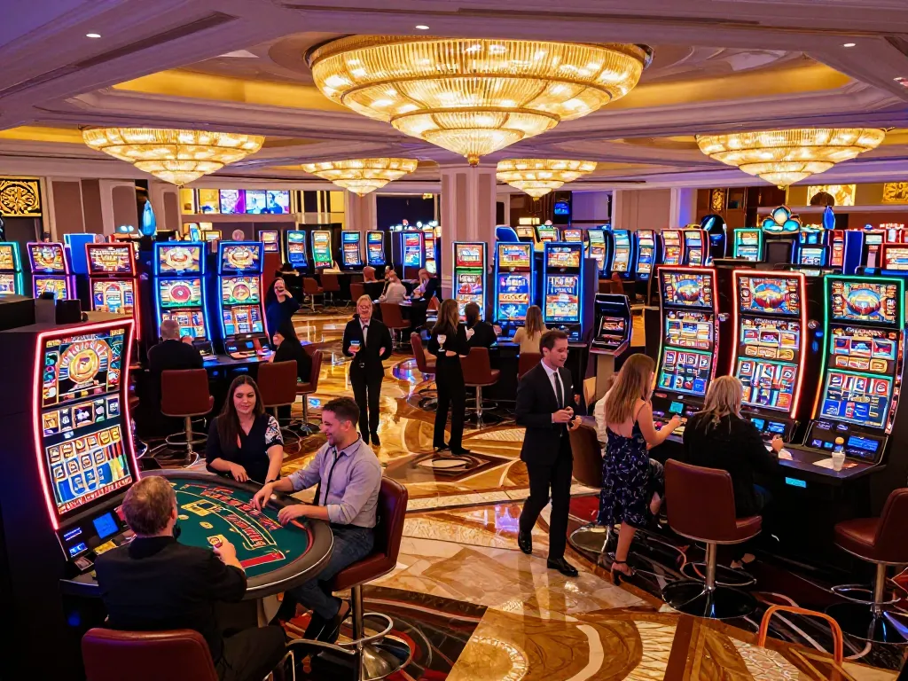 Experience the thrill of gaming at https://tx88.bid/ with vibrant casino activities and excited players