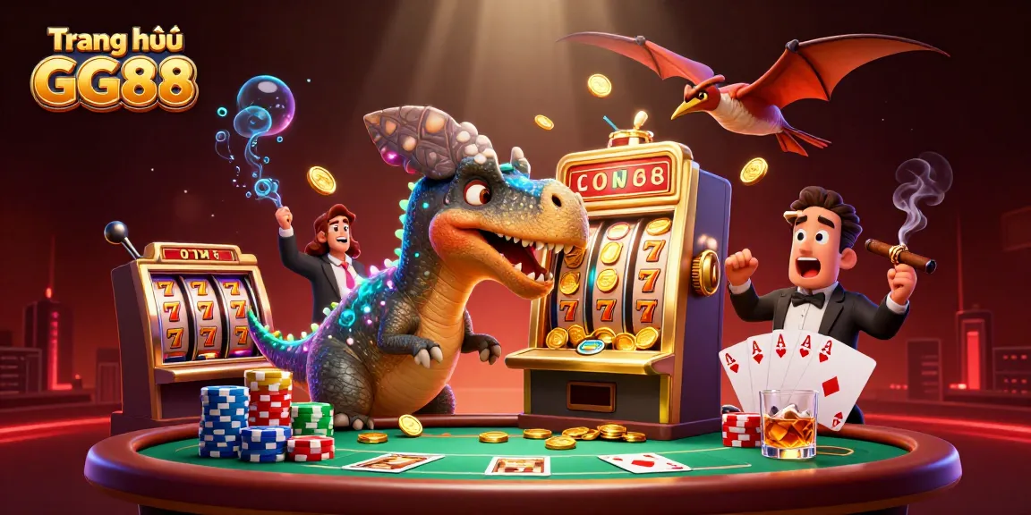 Experience the thrill of winning at Trang chủ GG88 with dynamic 3D casino action featuring exciting slots and casino elements.