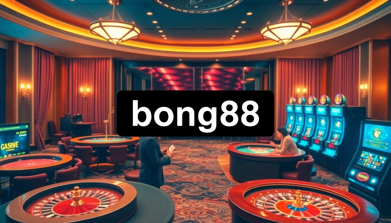 Experience thrilling online gambling at Bong88 with exciting games and high-stakes action.