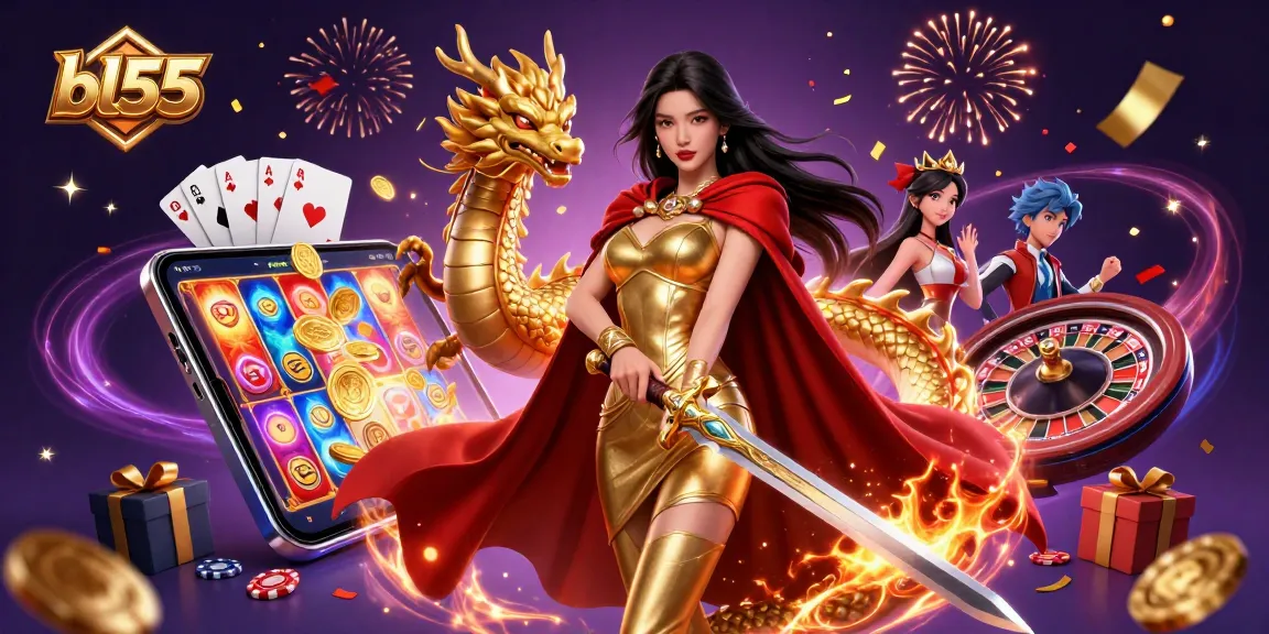 Engage with the exciting slot games on bl55, featuring vibrant reels and winning moments.