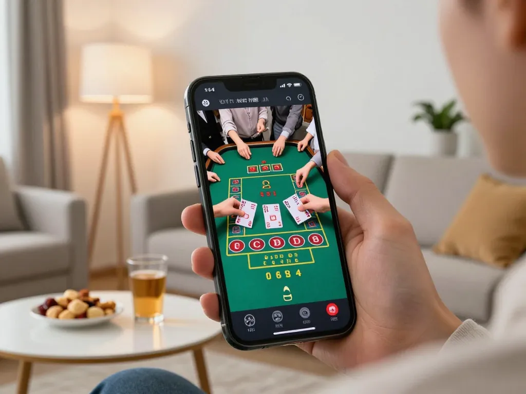 Engaging moment of online game bài đổi thưởng on smartphone with players placing bets