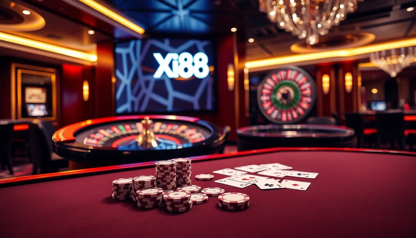 Experience thrilling moments at Xin88 with exciting poker and casino games.