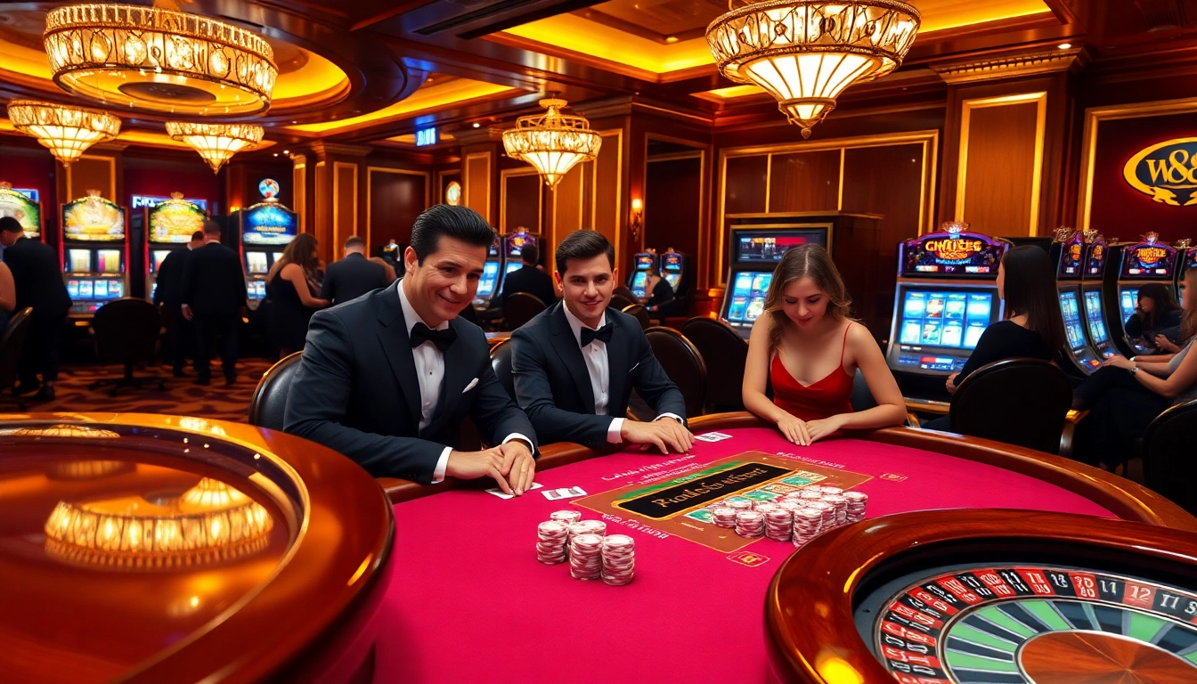 Gamble smartly with excitement at https://w88.properties/ in a vibrant casino environment.