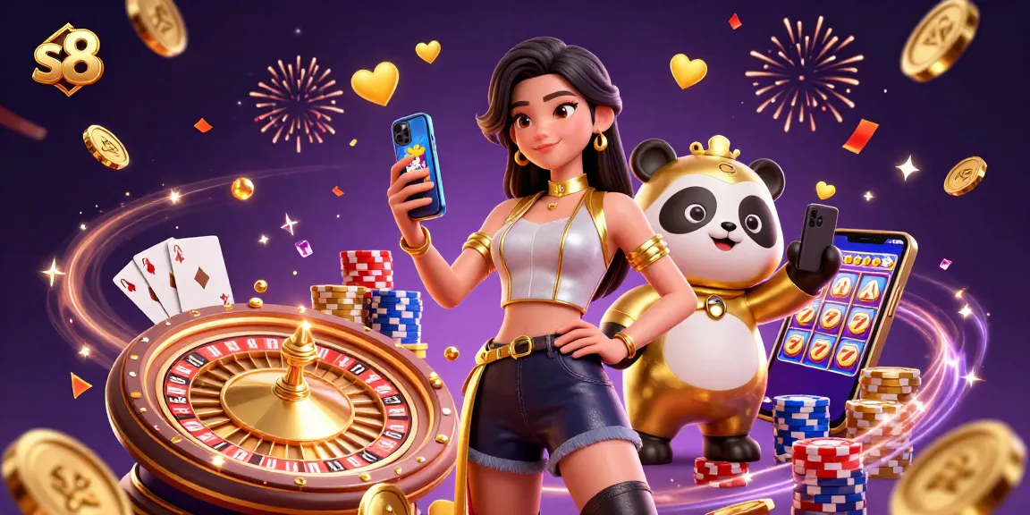 Experience thrilling casino action with S8 featuring dynamic gaming elements and a glamorous atmosphere.