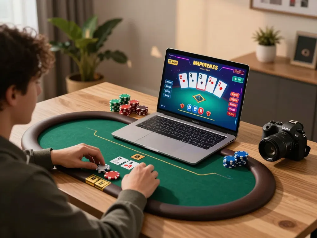 Engaging in da ga88 poker tournament online, showcasing thrilling gameplay and strategic betting.