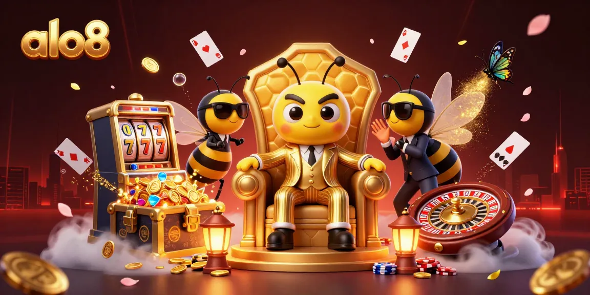 Alo8 offers an exciting gaming experience with vibrant slot machines, lively characters, and dynamic visuals!
