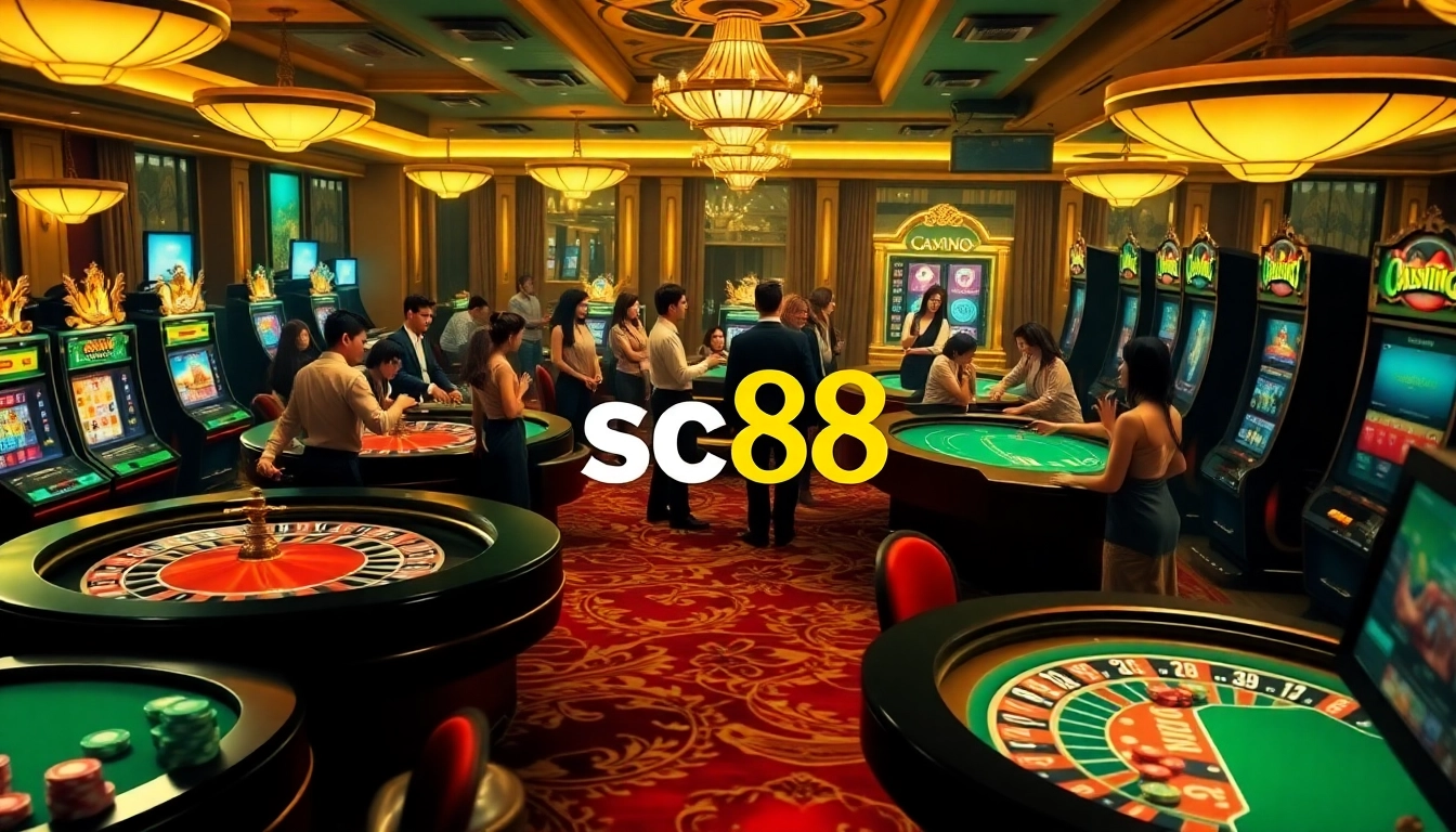 Experience excitement at SC88 with engaging online casino games and inviting atmosphere.