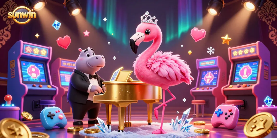 Experience the vibrant sunwin casino scene with dynamic elements and engaging characters.