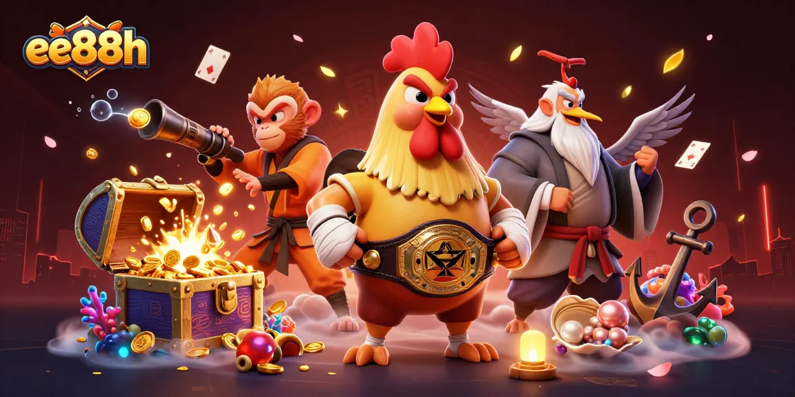 Experience excitement at ee88h with fierce characters and vibrant casino elements.