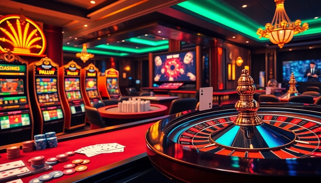Experience thrilling games at lodetructuyen with vibrant slot machines and engaging poker action.